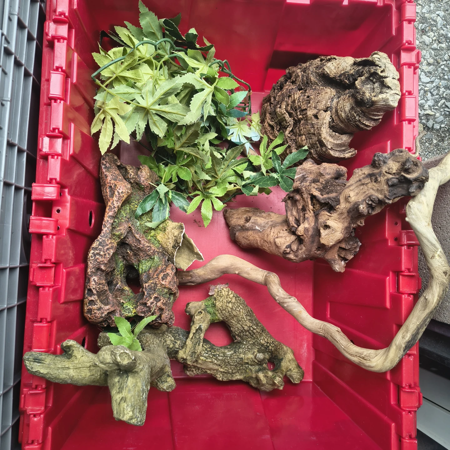 Reptile terrarium supplies lot - photo 3