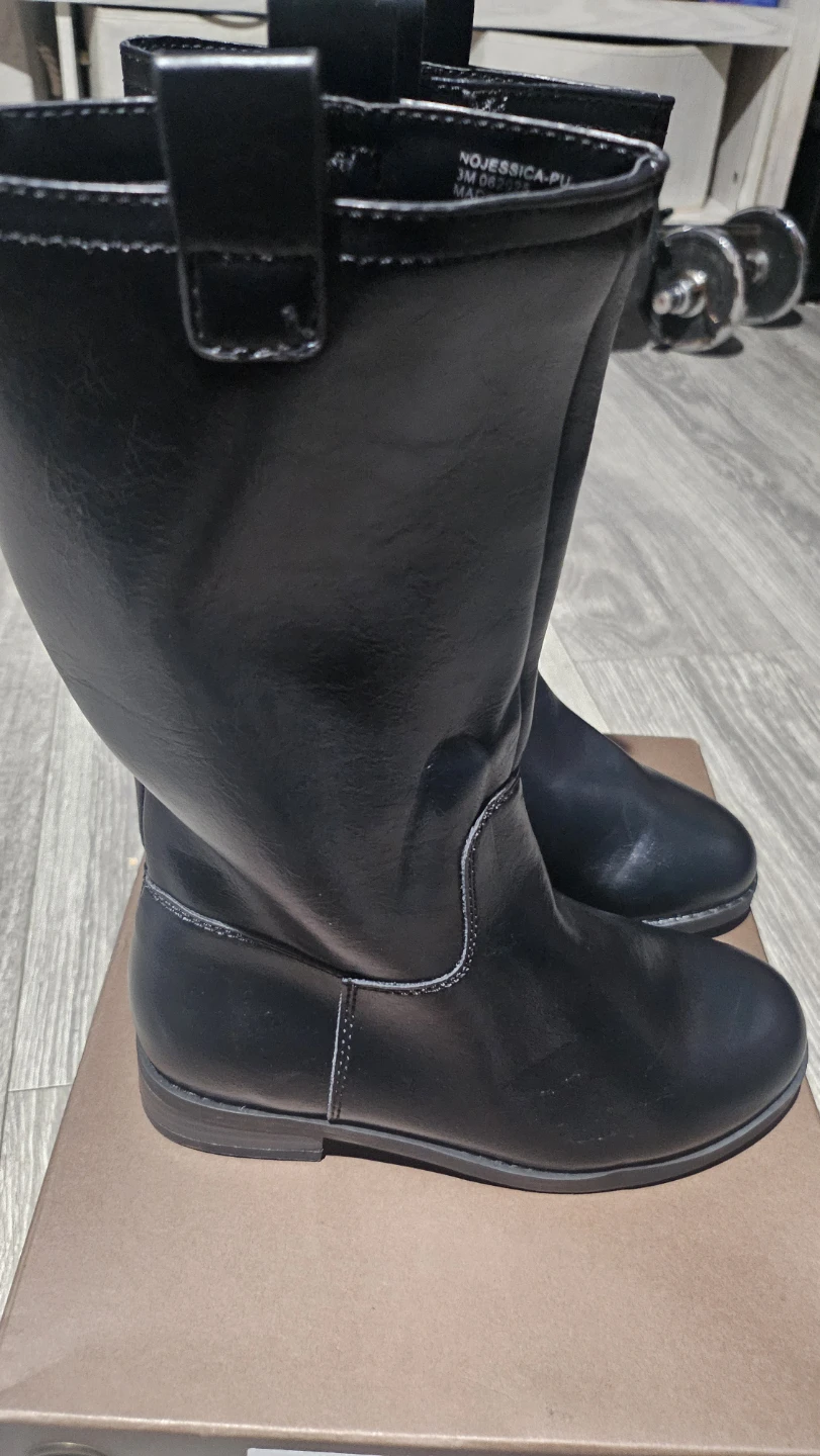 Black Nojessica Boots Size 3M - photo 3