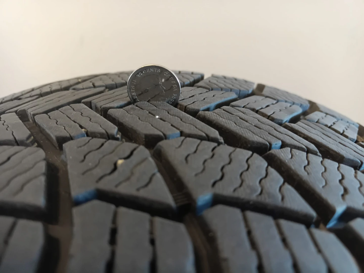 Michelin 205/55 R17 Winter Tire on Steel Rim
