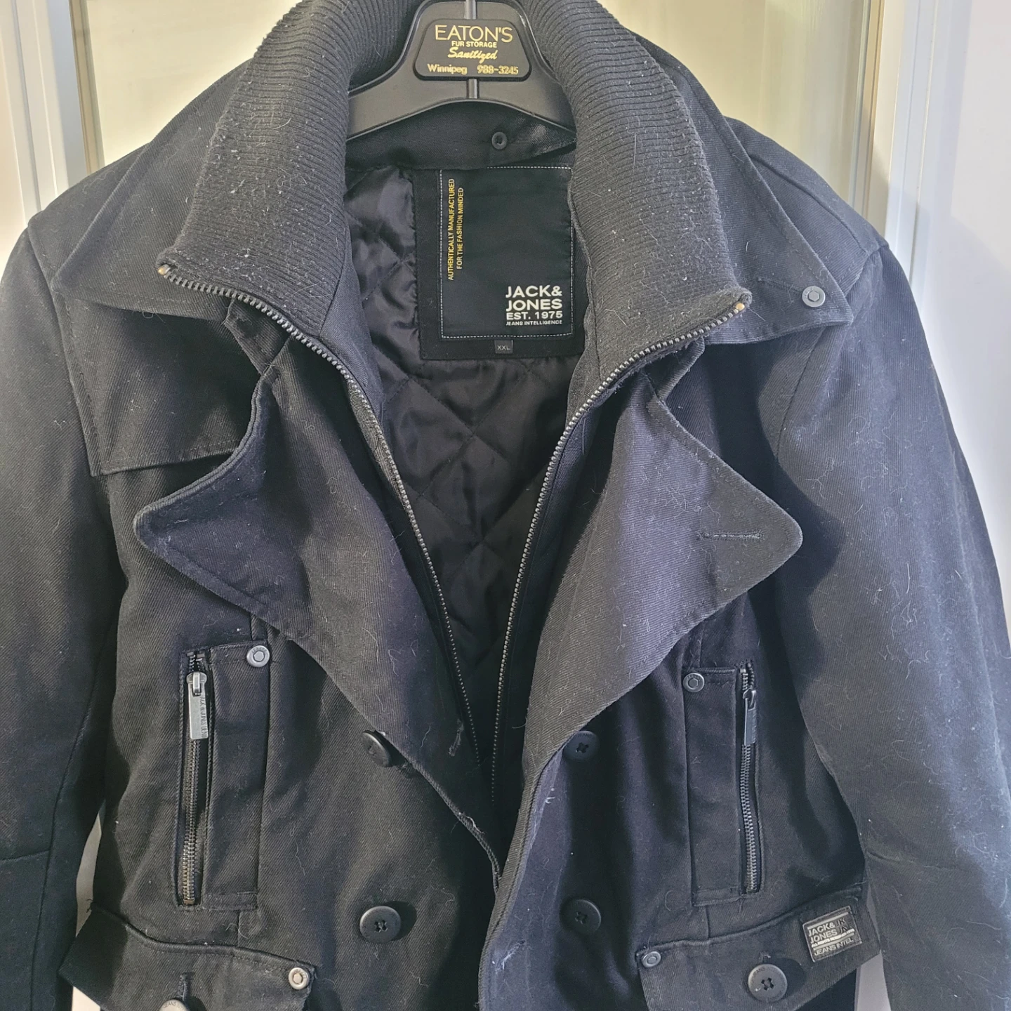 Jack & Jones Black Coat XXL - photo 4