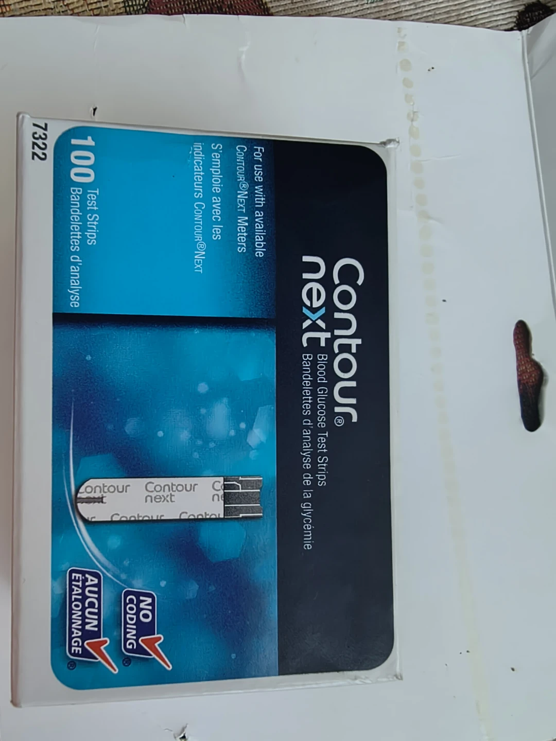 Contour Next Blood Glucose Test Strips (100 count) - photo 3
