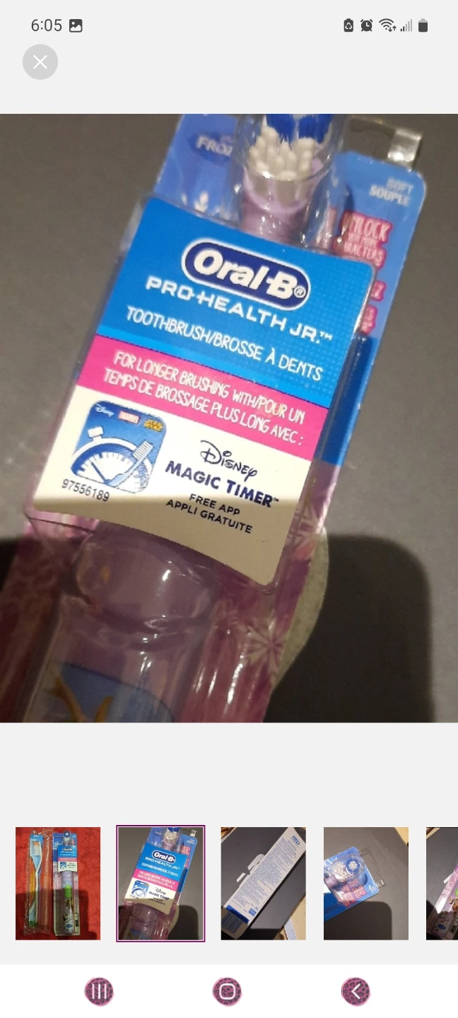 Oral-B Frozen Kids Battery Toothbrush & Manual Toothbrush - photo 3