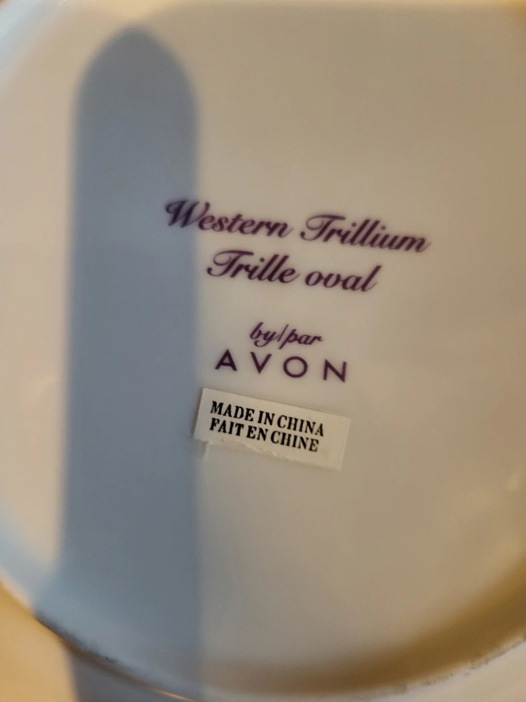 Set of 3 Avon Floral Collector Plates - photo 3