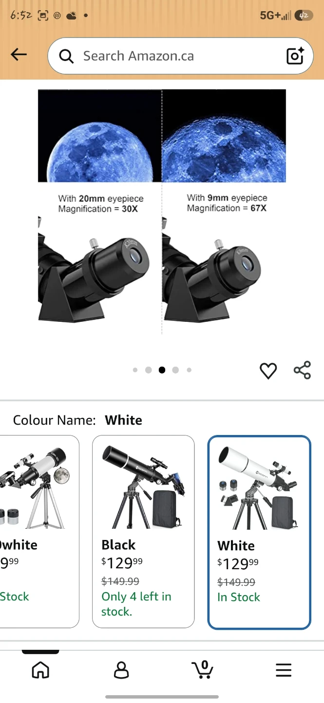 Eaconn Portable Telescope - photo 4