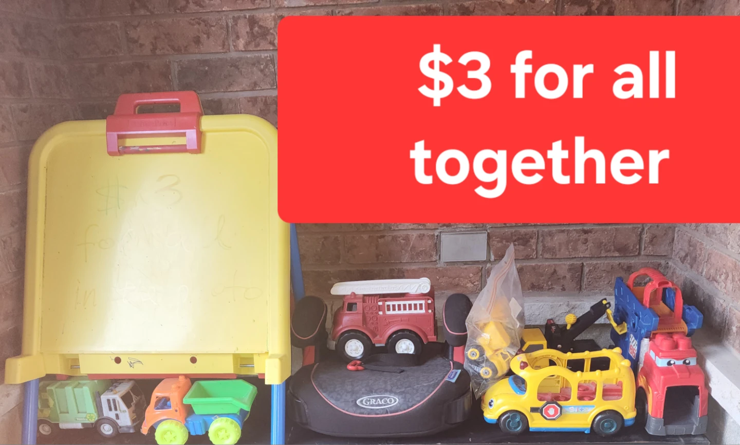 Kids Toys and Booster Seat
