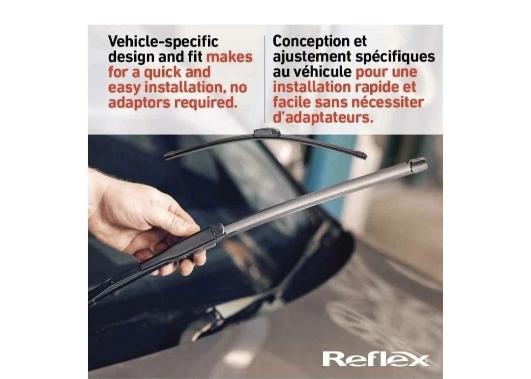 Brand New Reflex Perfect Fit All Season Wiper Blades, 2-pk - photo 3