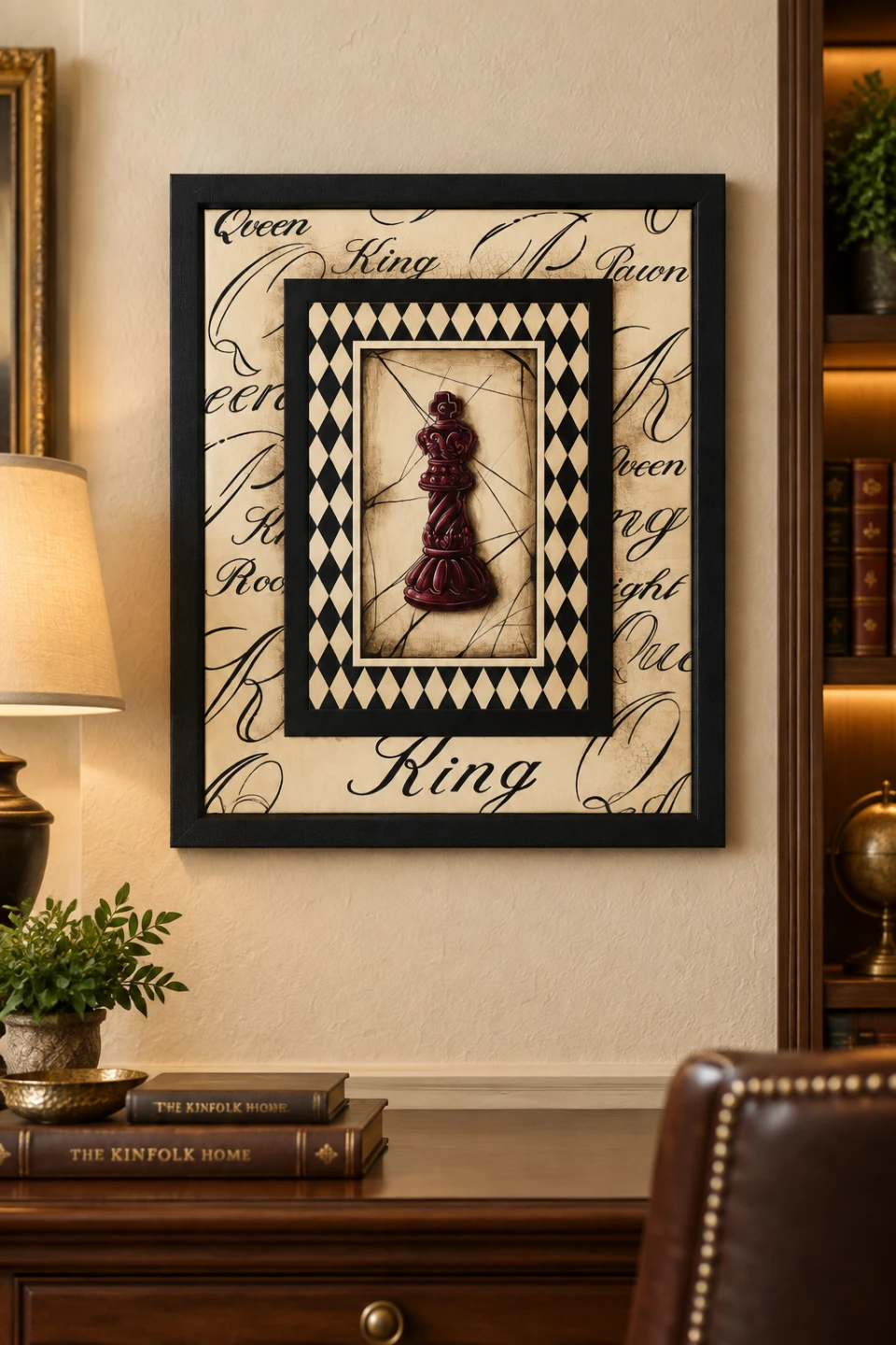 Gregory Gorham Chess King Framed Wall Art - photo 2