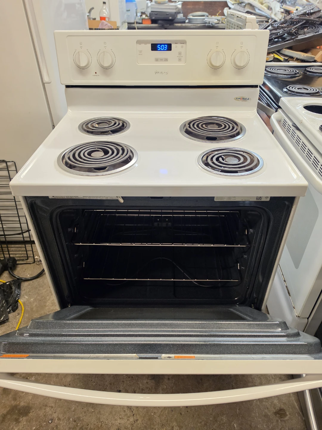 Delivery Available - Whirlpool 30" White Electric Range - photo 5