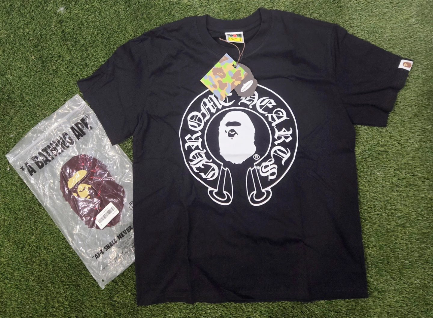 Chrome Hearts x A Bathing Ape T-Shirt Black