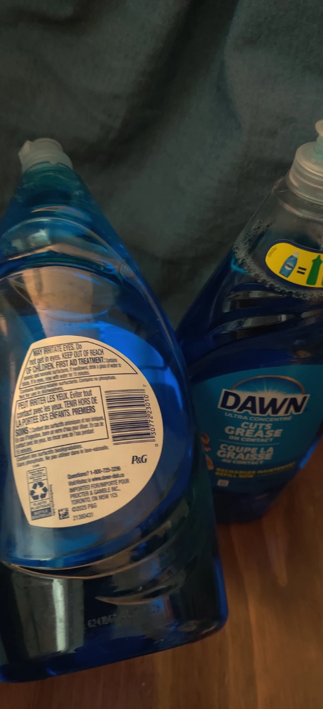 2 Bottles Dawn Ultra Dishwashing Liquid 1.12L - photo 4