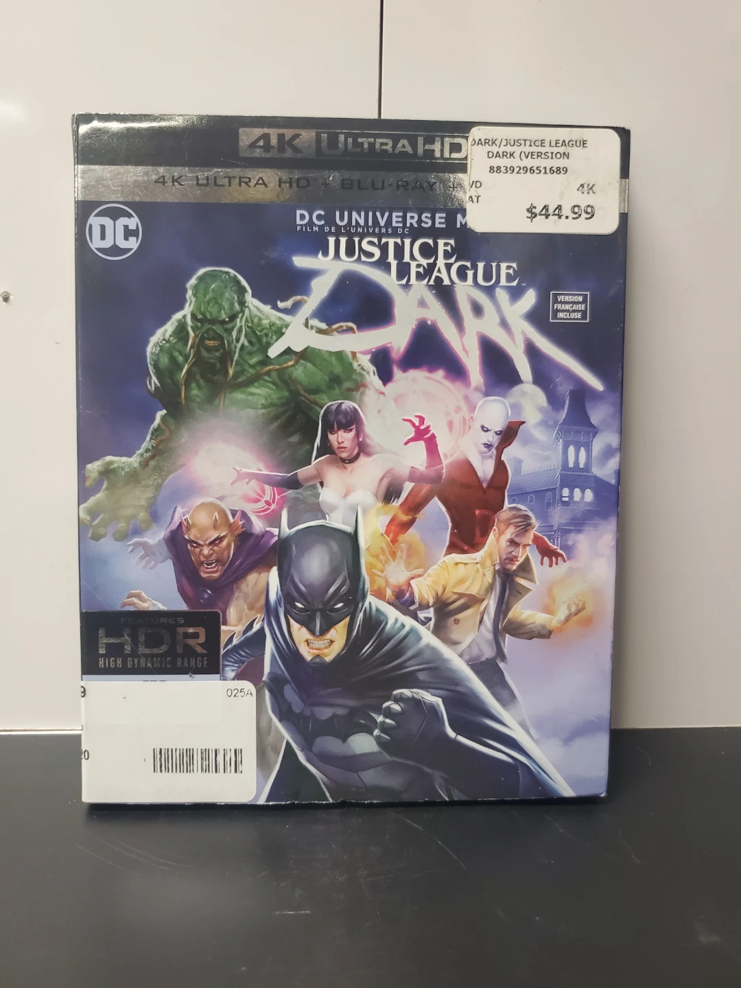 Justice League Dark 4K Ultra HD Blu-ray