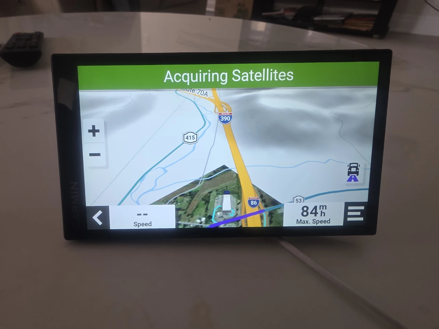 Garmin 610 GPS Truck