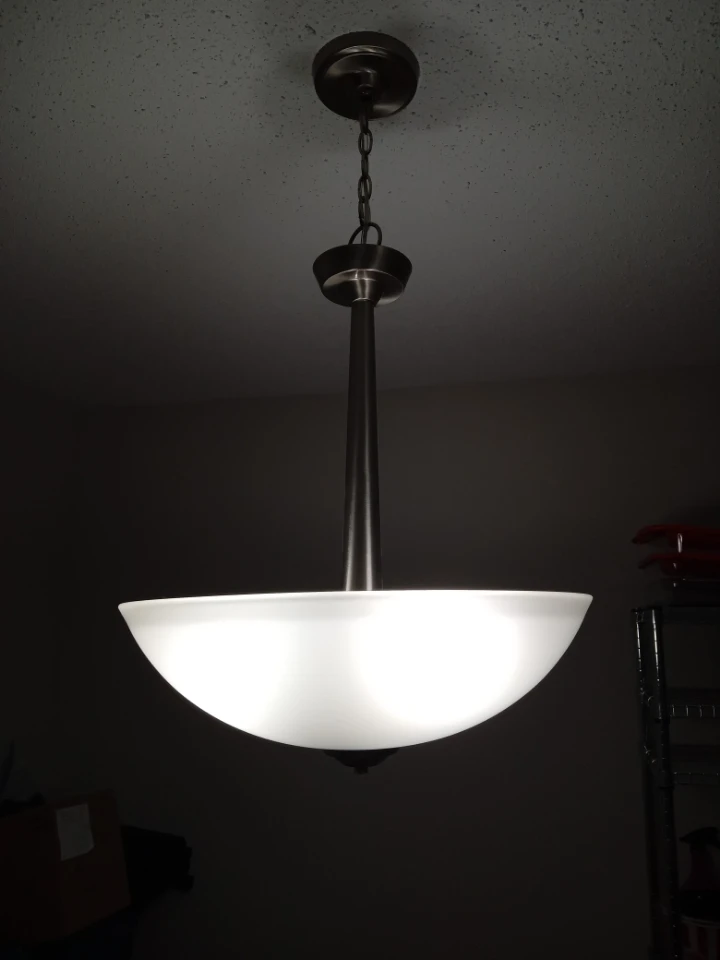 Brushed Nickel Pendant Light - photo 2