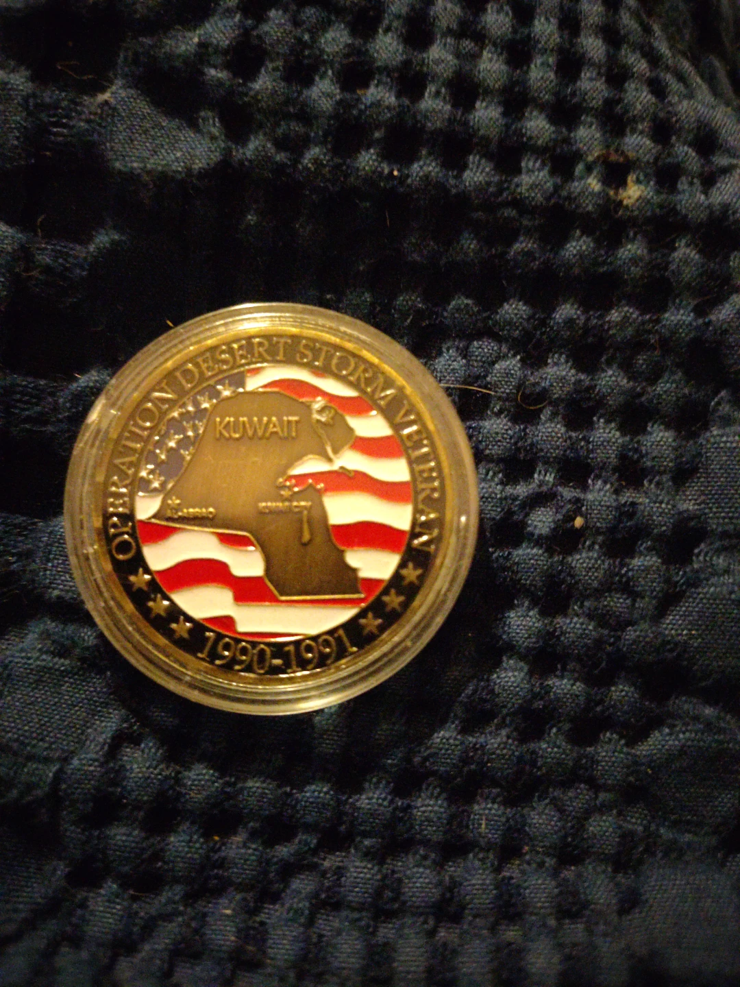 Hooray For Heroes 2016 Operation Desert Storm Veteran Coin - photo 2