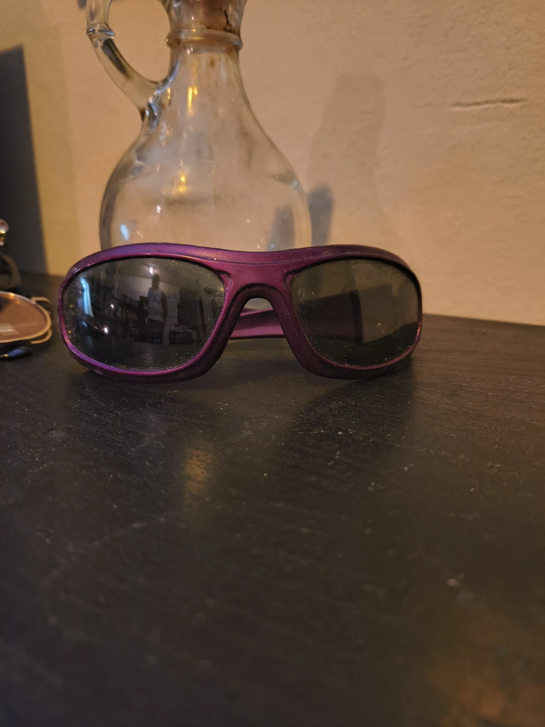 Kids Purple sport sunglasses - photo 2