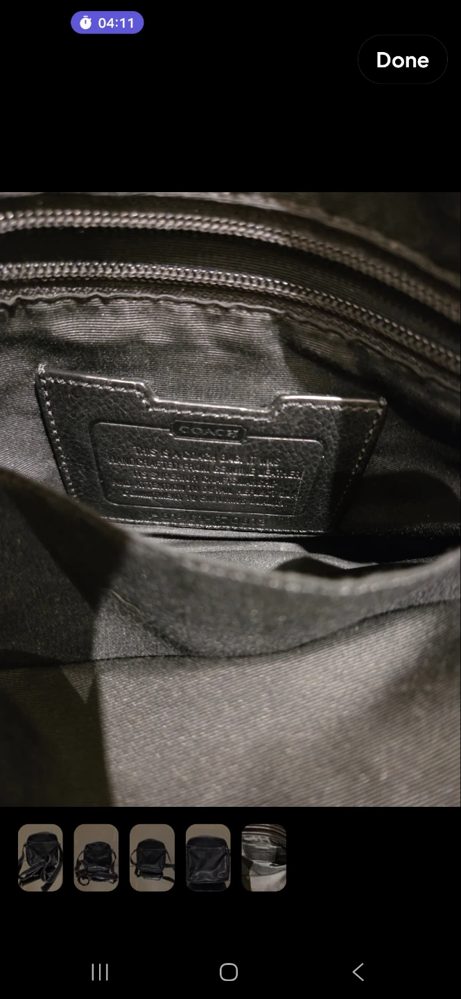 Coach Leather Crossbody Bag - photo 5