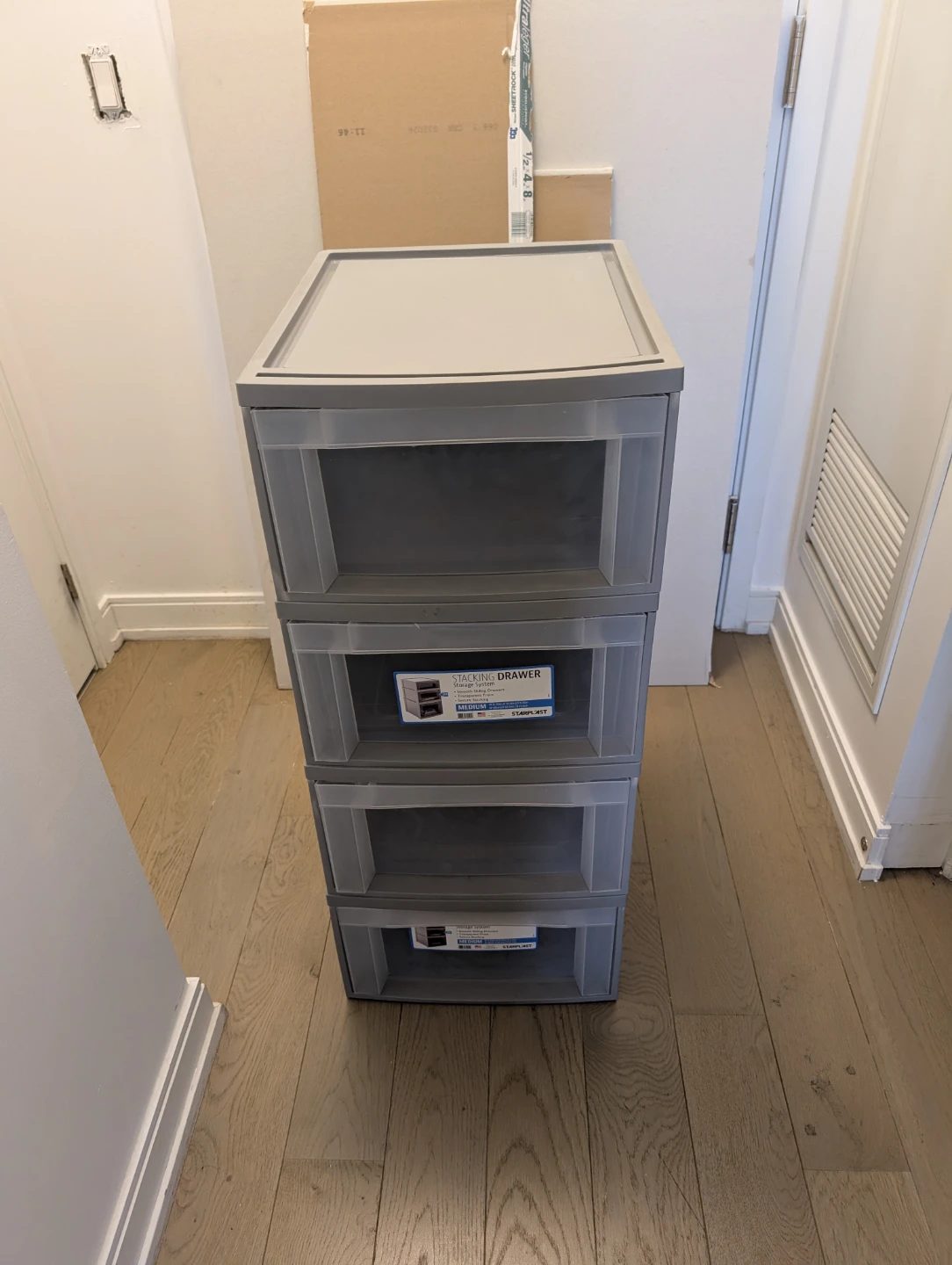 Starplast Medium Stacking Drawer Storage Unit