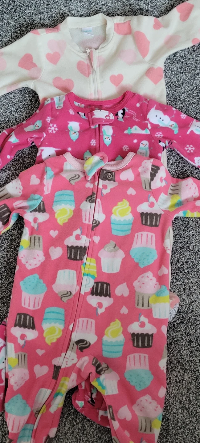 Infant Sleepers 3-Pack  size 9 Months - photo 2
