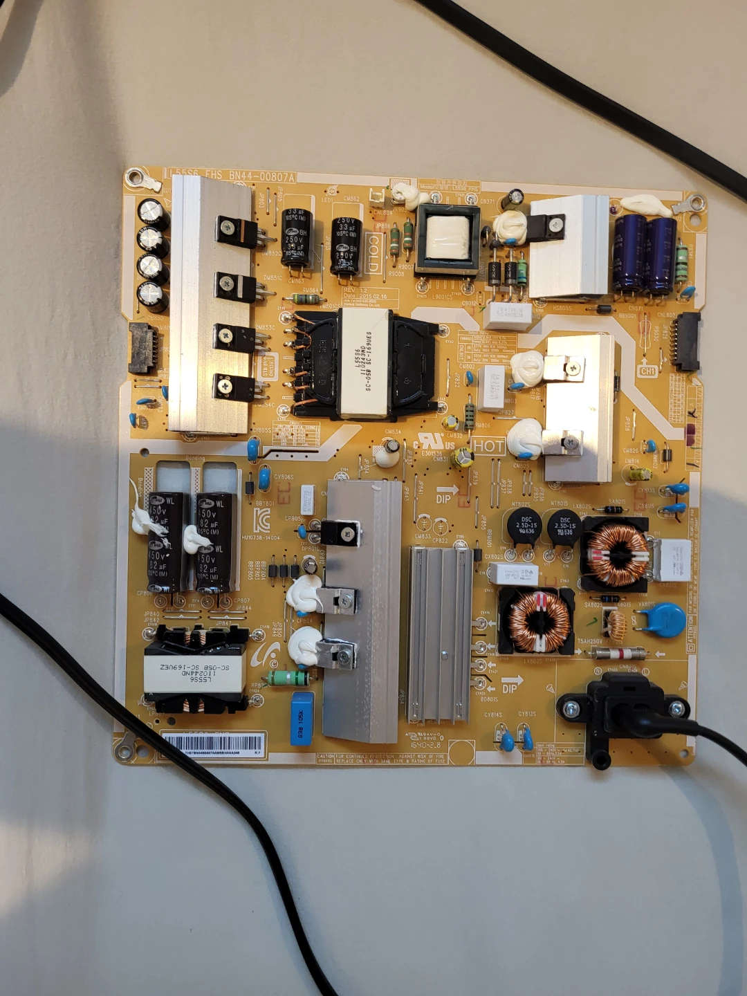 Power Supply Board with AC Cable - photo 2