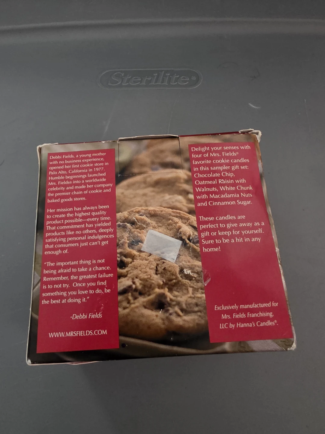 Mrs. Fields Cookie Scented Candle Gift Set - photo 2