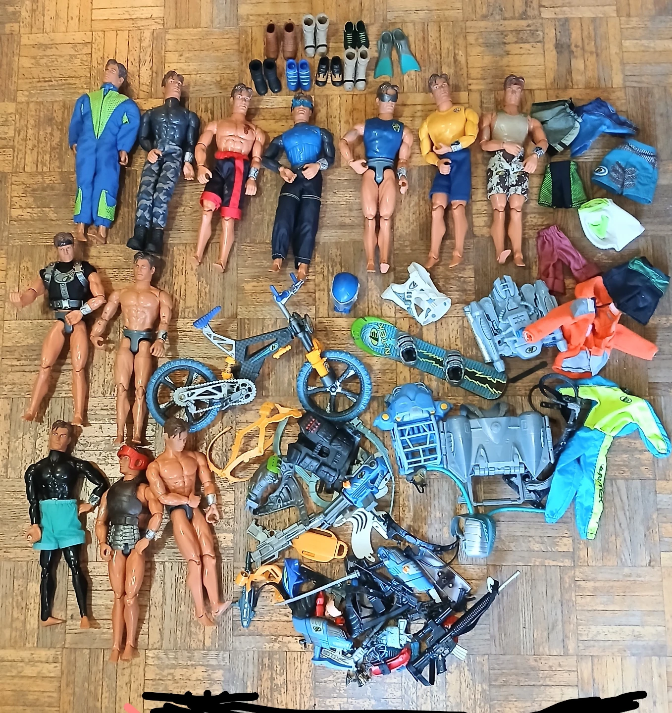 Mattel Max Steel action figure collection