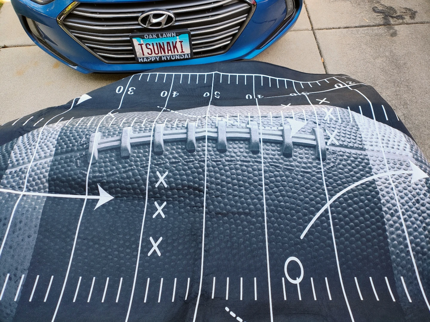 Rnmdn Football Field Area Rug - photo 2
