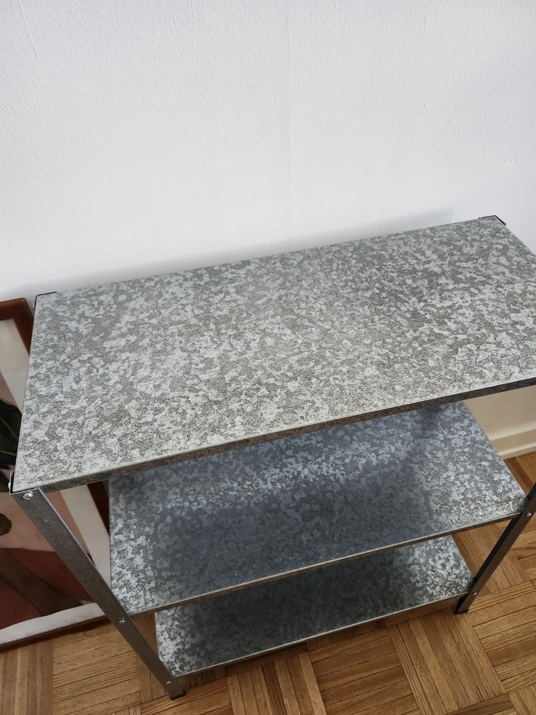 IKEA HYLLIS Galvanized Shelving Unit - photo 2