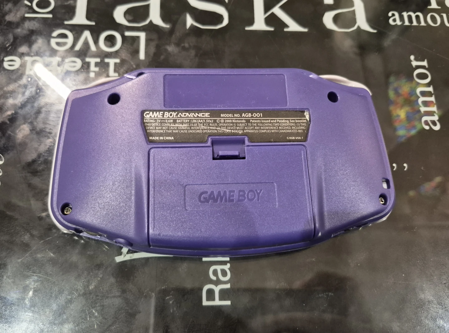 Gameboy Advance - Purple - photo 2