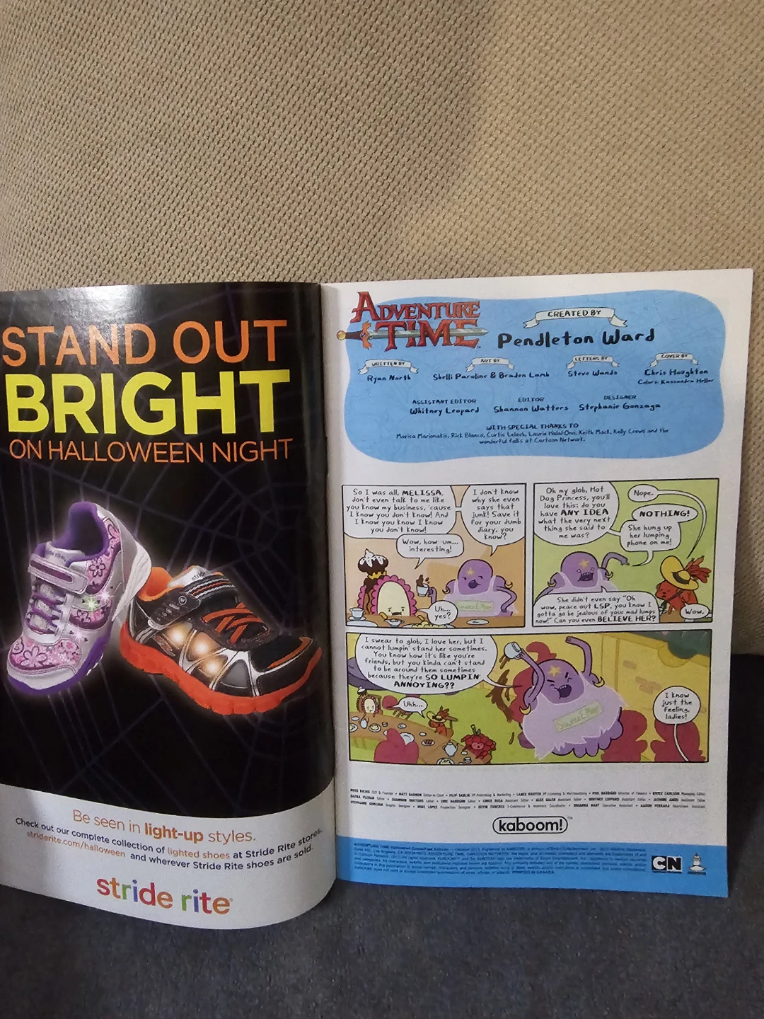 Adventure Time Halloween ComicFest Comic Book - photo 2