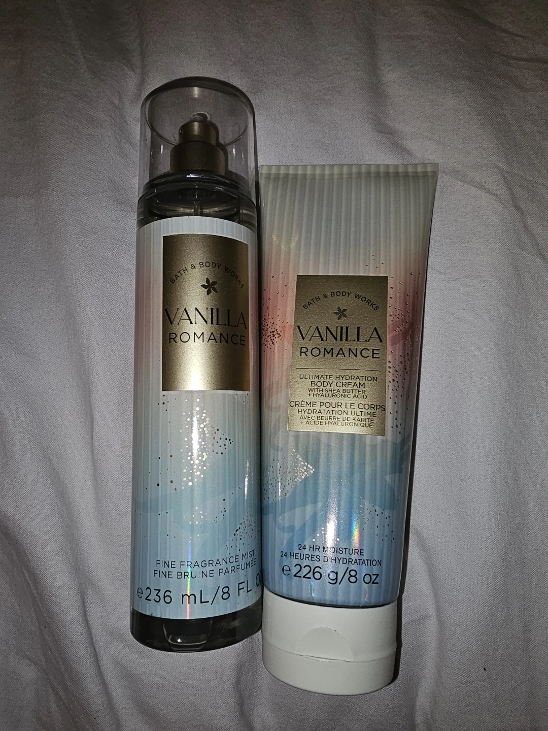 Bath & Body Works Vanilla Romance Set