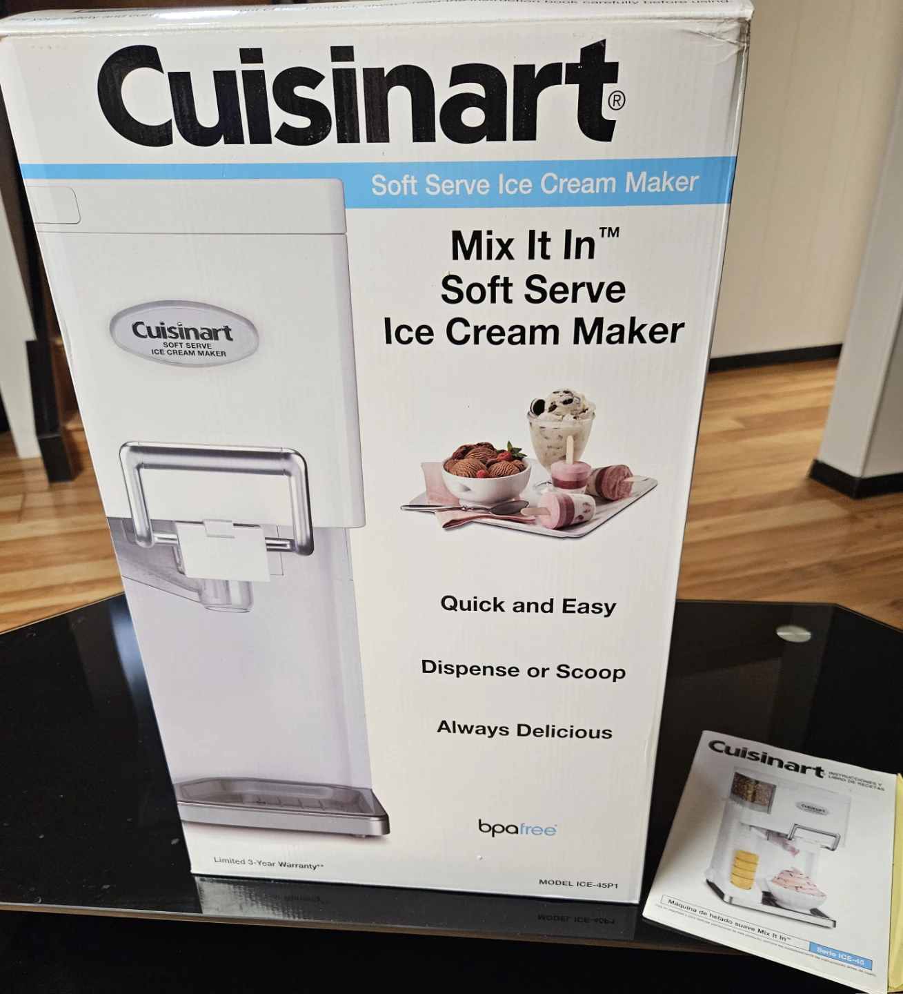 Cuisinart Mix It In Soft Serve Ice Cream Maker