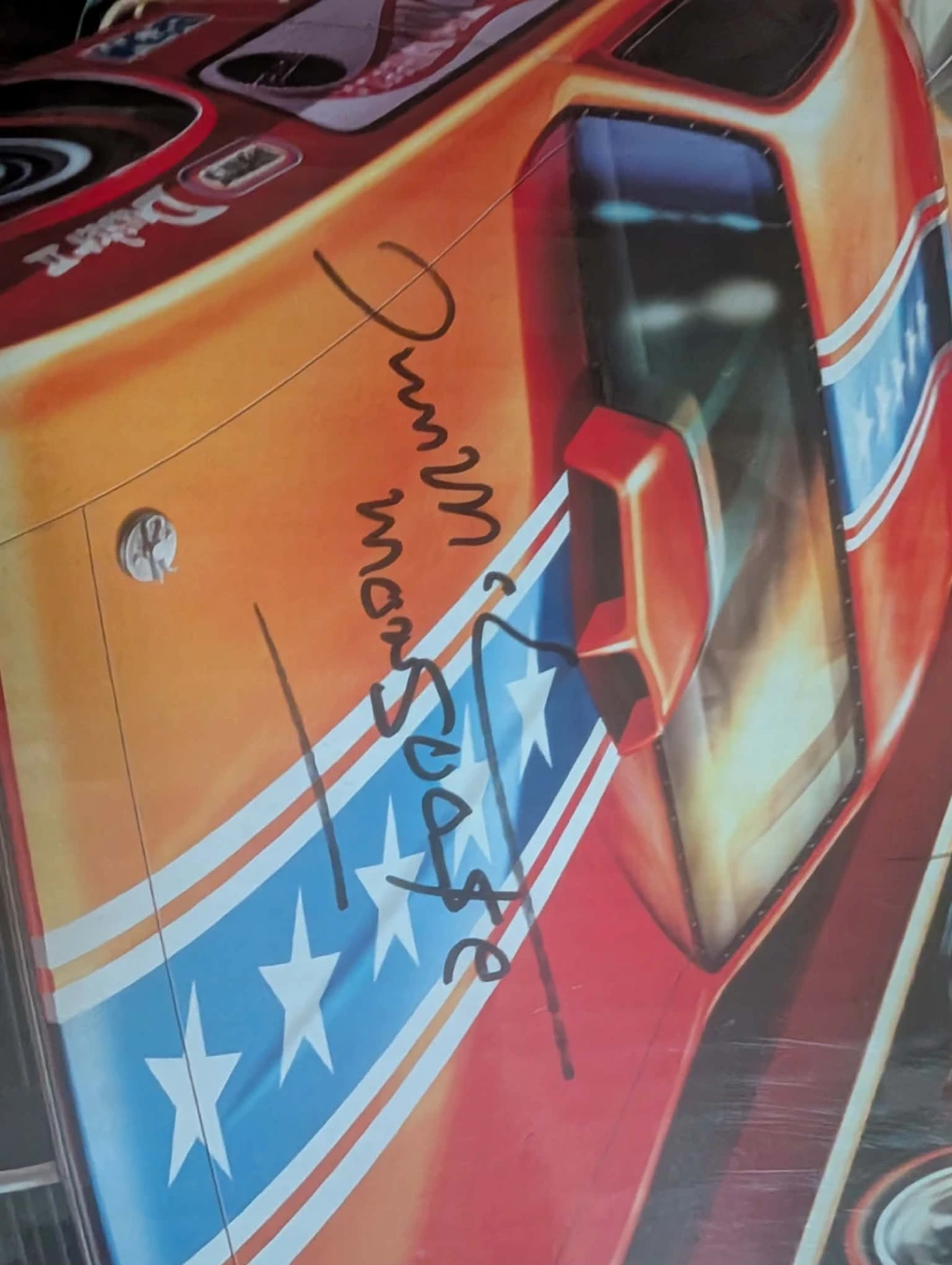 Signed Hot Wheels Snake & Mongoose Drag Race Track Set
