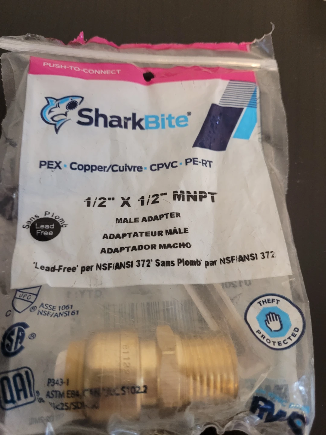 Assorted SharkBite Plumbing Fittings - photo 2