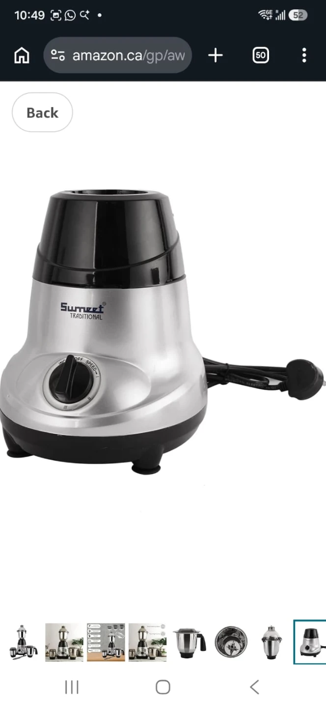 Sumeet Traditional Mixer Grinder - photo 2
