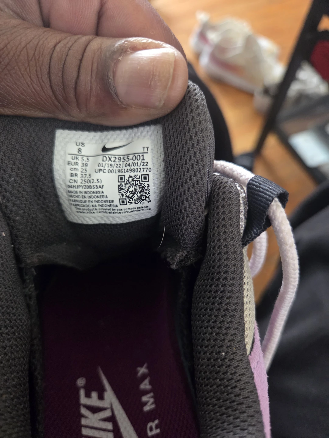 Nike Air Max 95 Purple Sneakers - photo 2