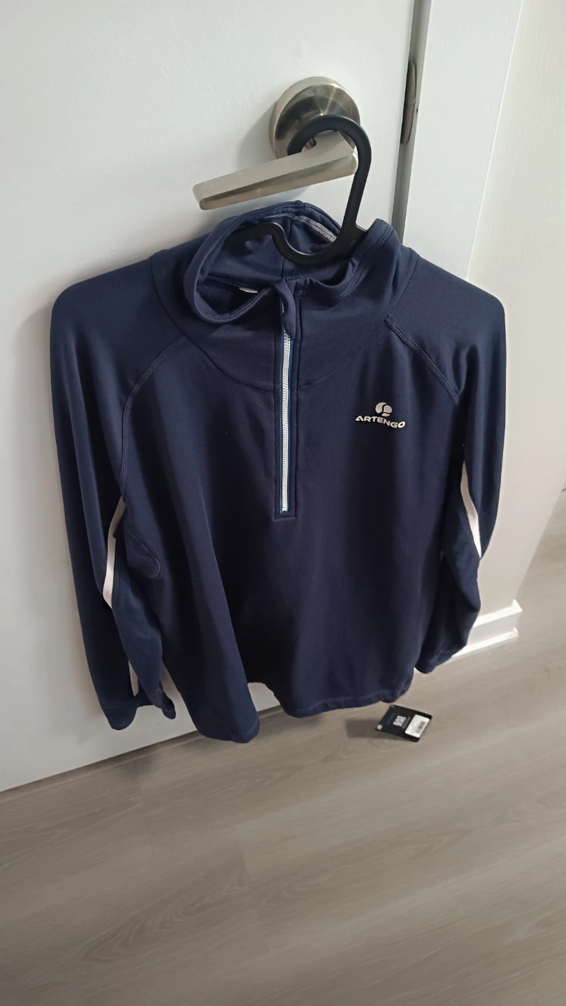 Artengo Navy Blue Half-Zip Pullover