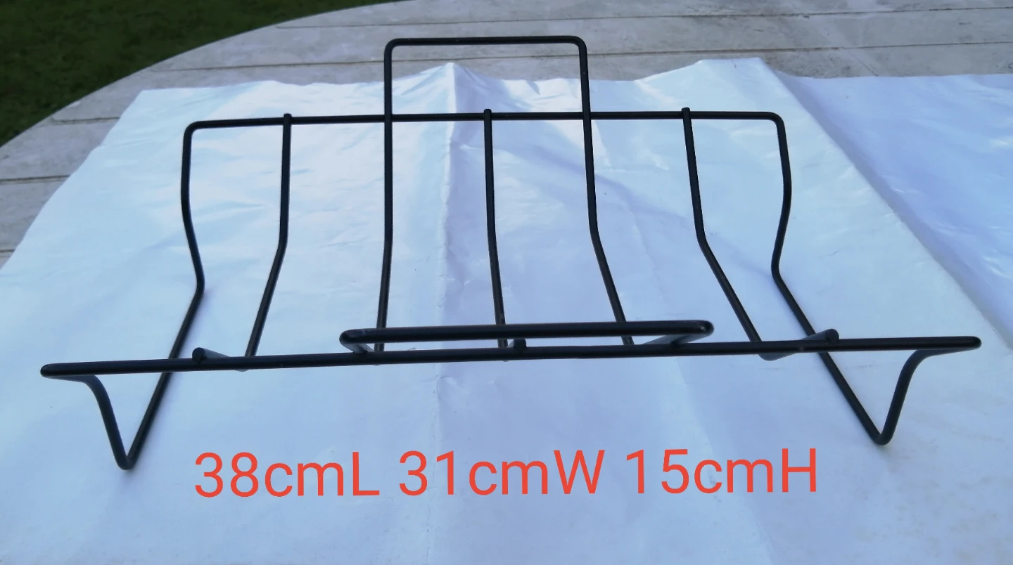 Black Metal Rib Roast Rack