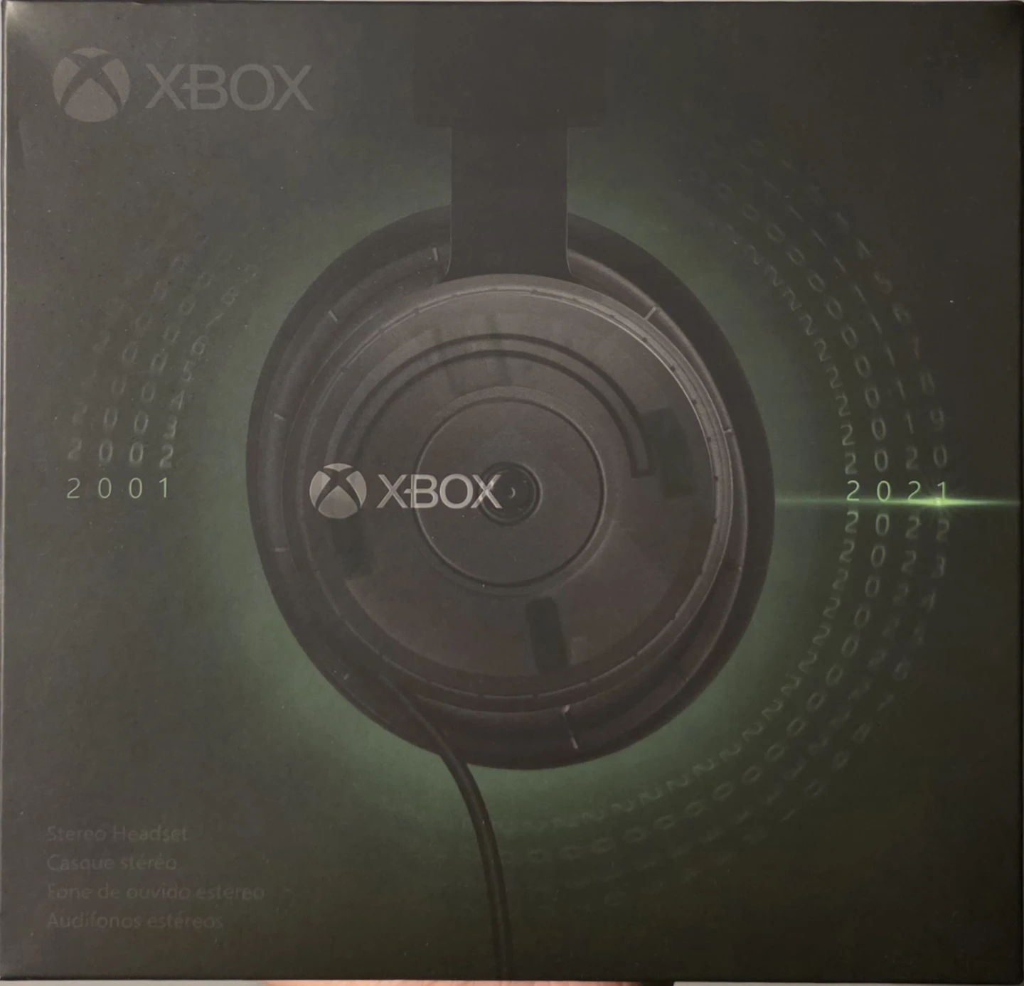 Xbox 20th Anniversary Special Edition Stereo Headset - BNIB
