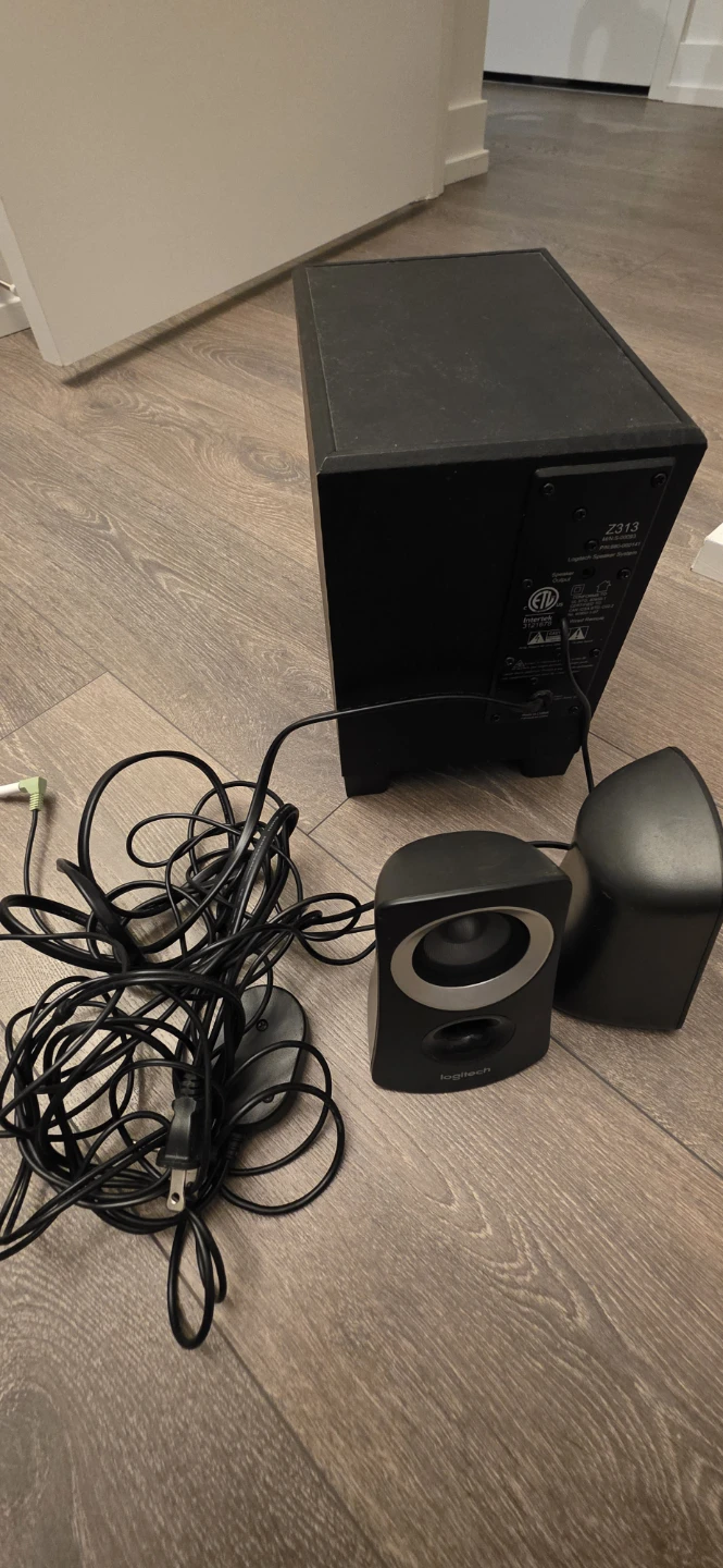 In great condition Logitech Z313 Speaker System - photo 2