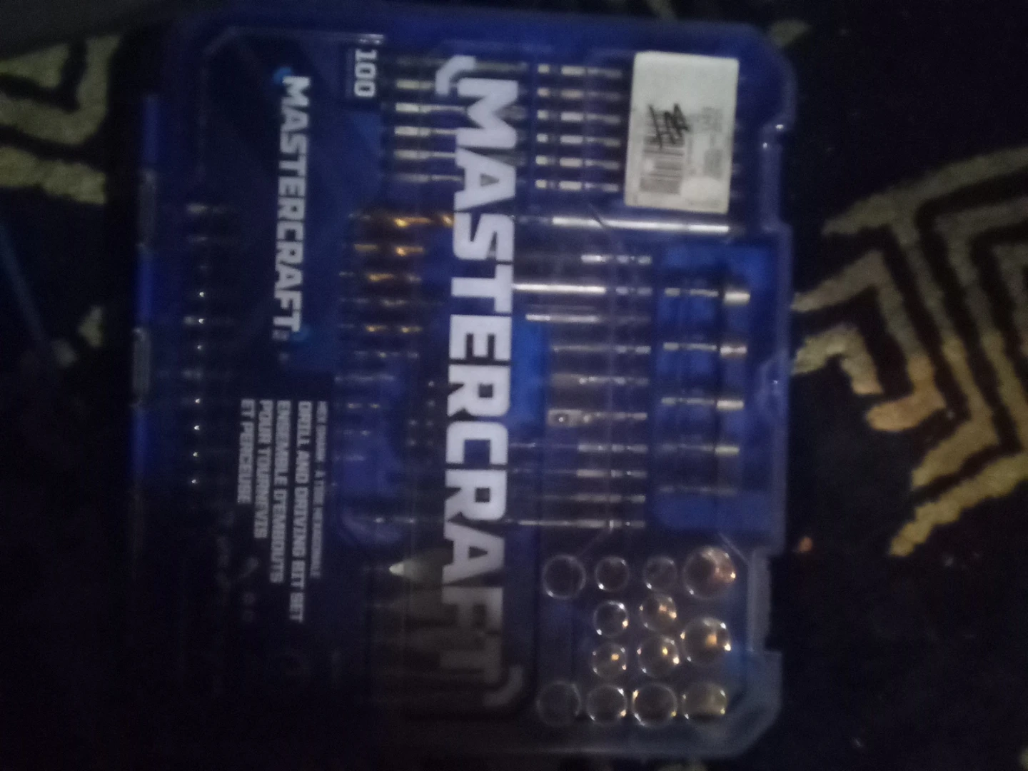 Mastercraft 100-Piece Drill and Driving Bit Set