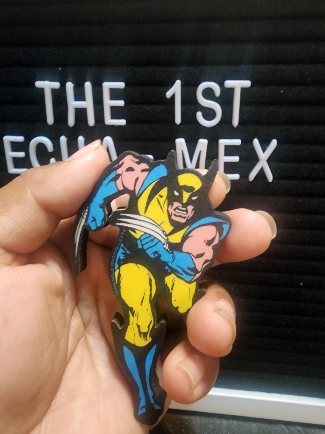 Marvel Superhero Wood Magnets Set - photo 2
