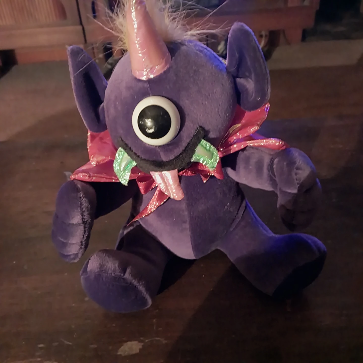 Musical MTY International Purple Monster Plush Toy