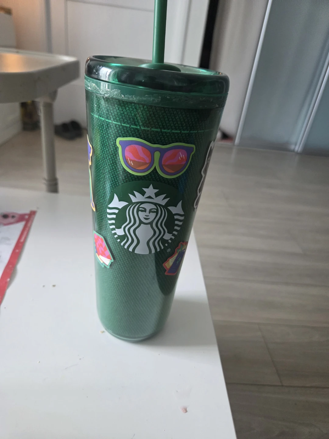 Starbucks Green Studded Tumbler 24 fl oz