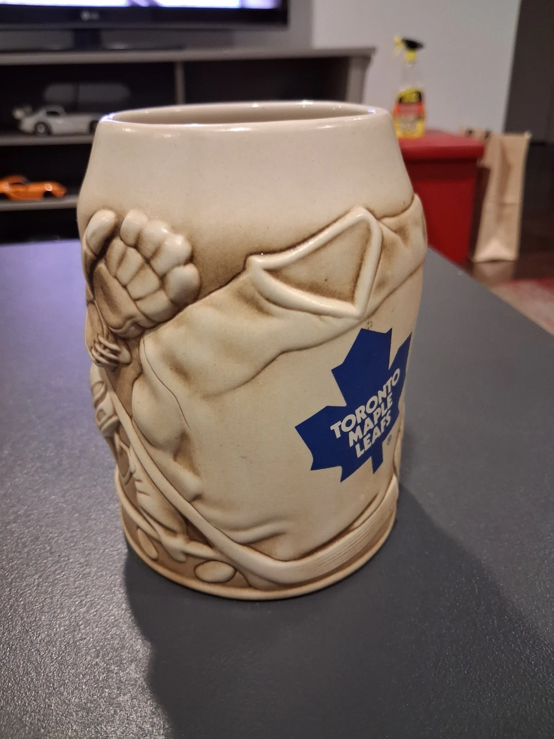 3D Toronto Maple Leafs NHL Ceramic Beer Mug - photo 3