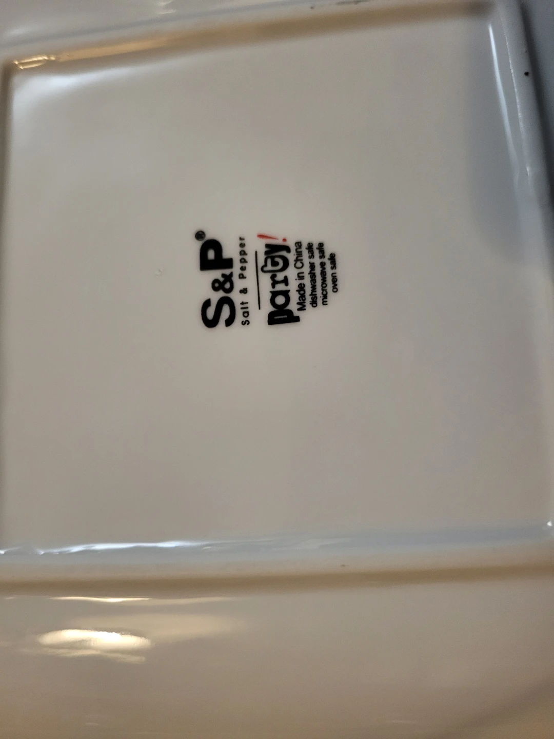 Set of 4 S&P Salt & Pepper Self Serve Appetizer Plates - photo 3