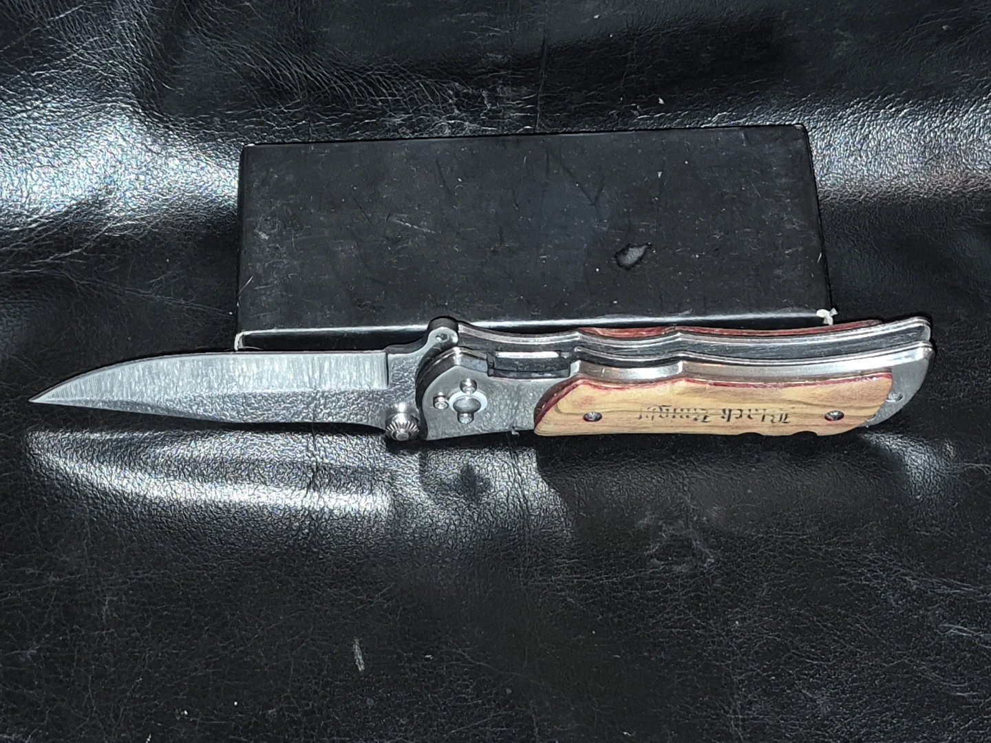 Black Knight Folding Pocket Knife - photo 2