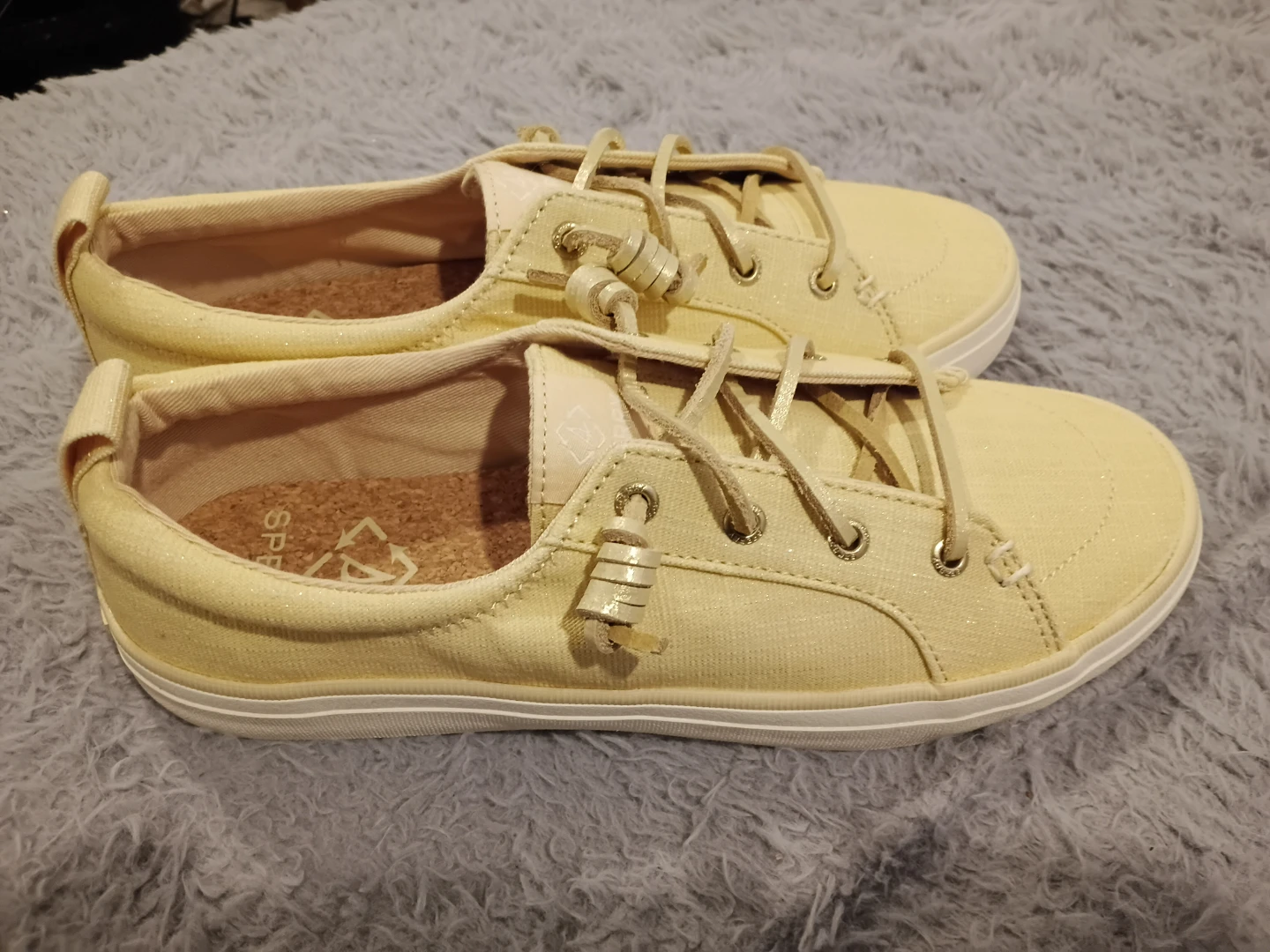 Sperry Crest Vibe Yellow Sneakers