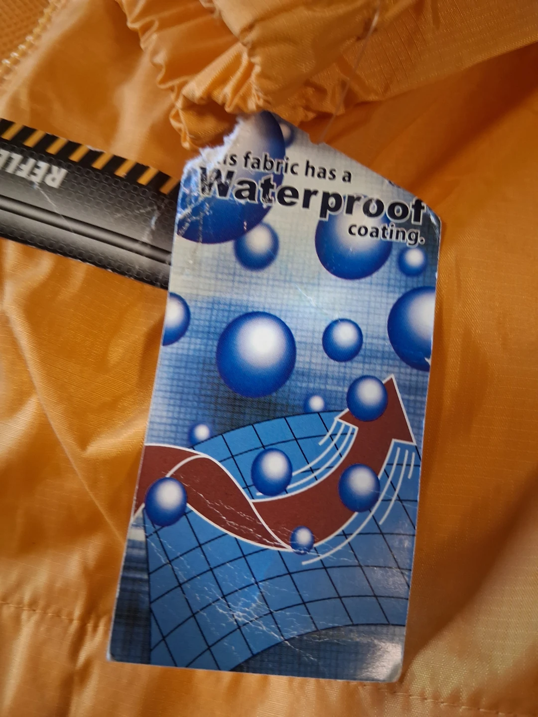 Yellow weatherproof jacket - photo 3