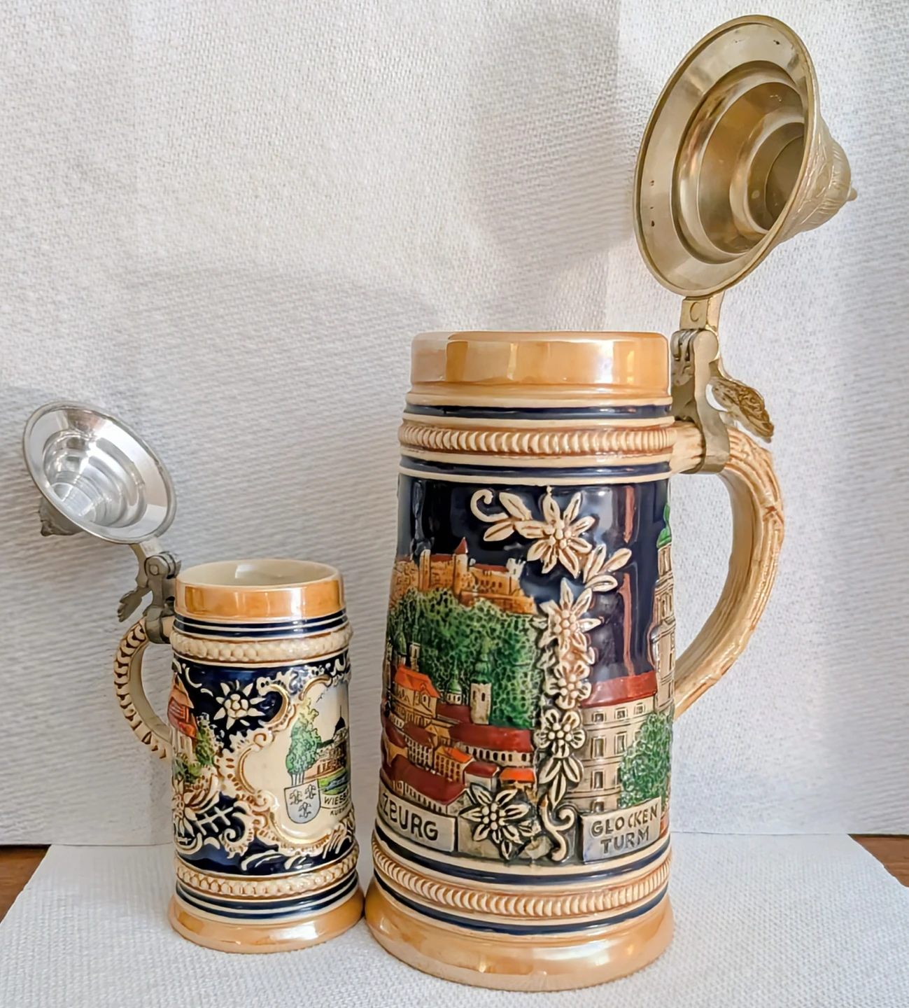 Vintage German Beer Stein Set - photo 2