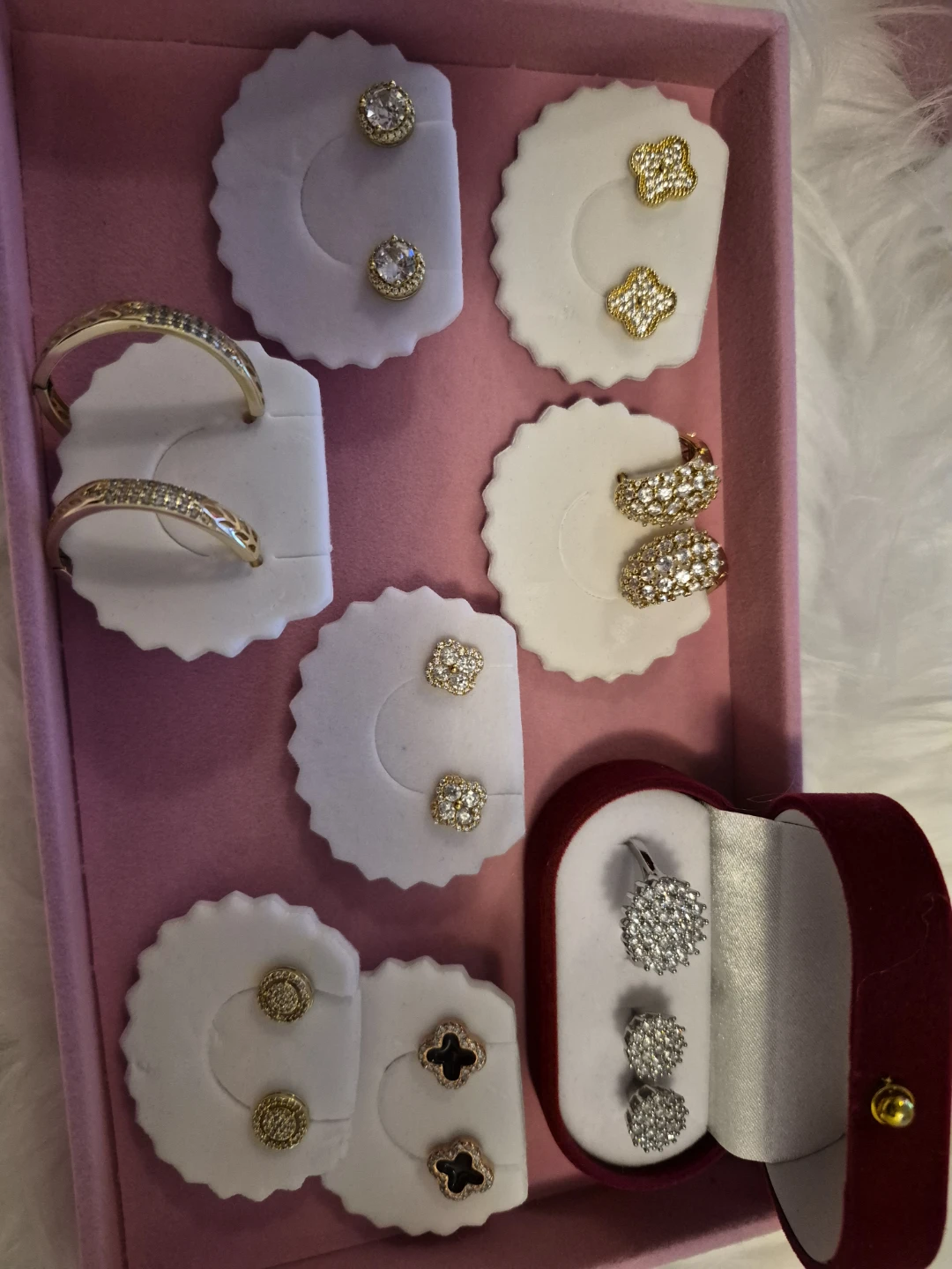 Assorted Fashion Rings and Earrings Collection - photo 5